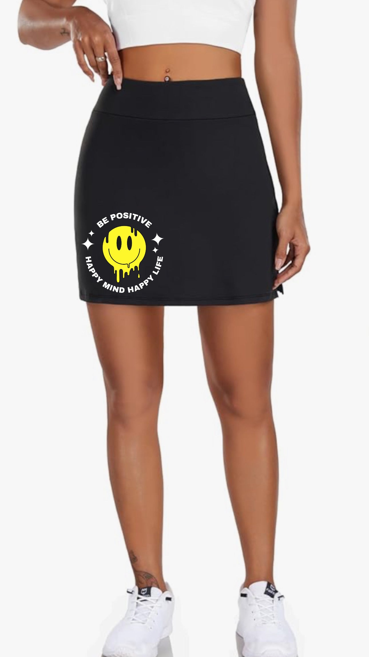 Be Positive, SMILE! Skort