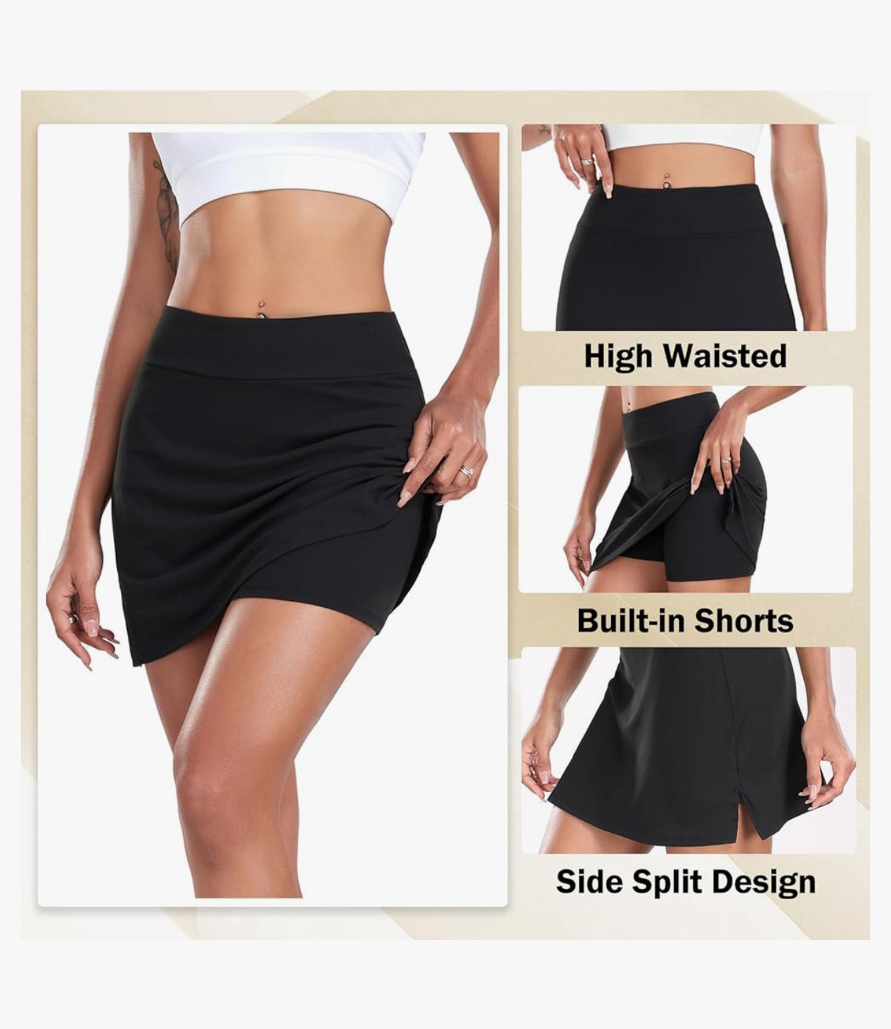Be Positive, SMILE! Skort