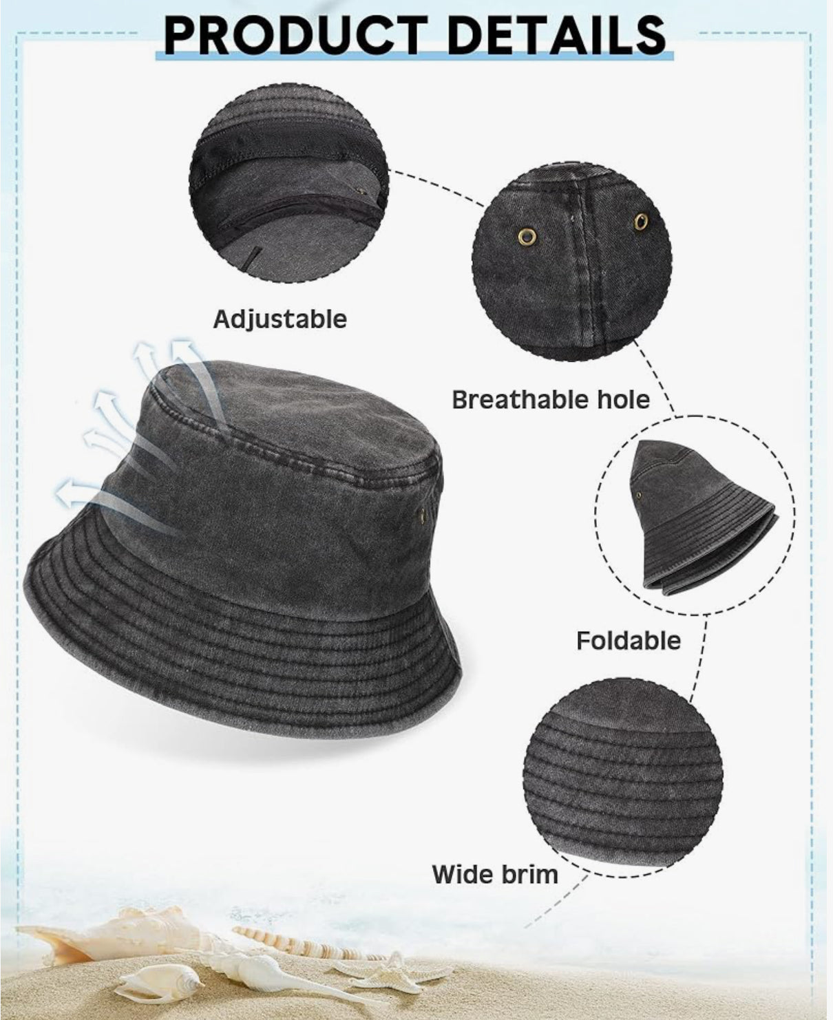 Be Positive, SMILE! Bucket Hat