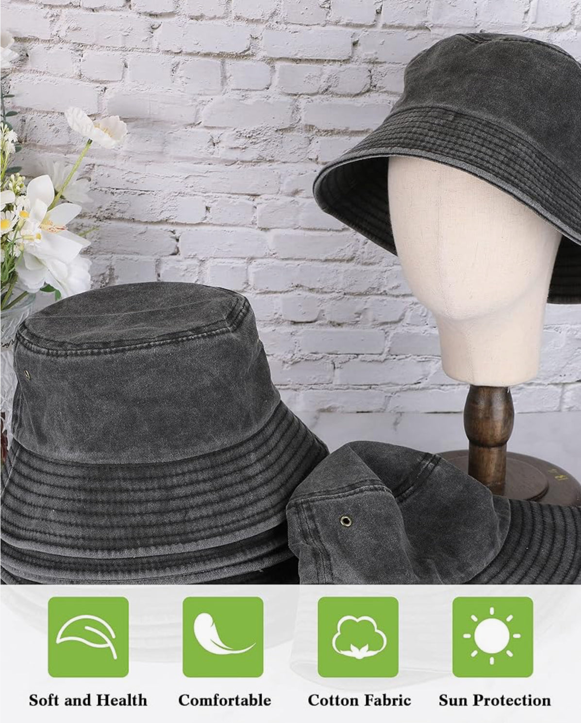 Be Positive, SMILE! Bucket Hat